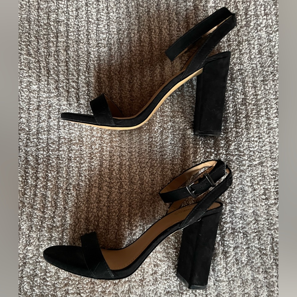 Strappy heels